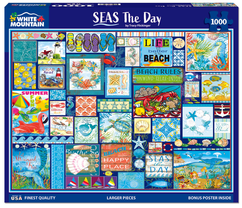 Seas the Day (1912pz) - 1000 Piece Jigsaw Puzzle