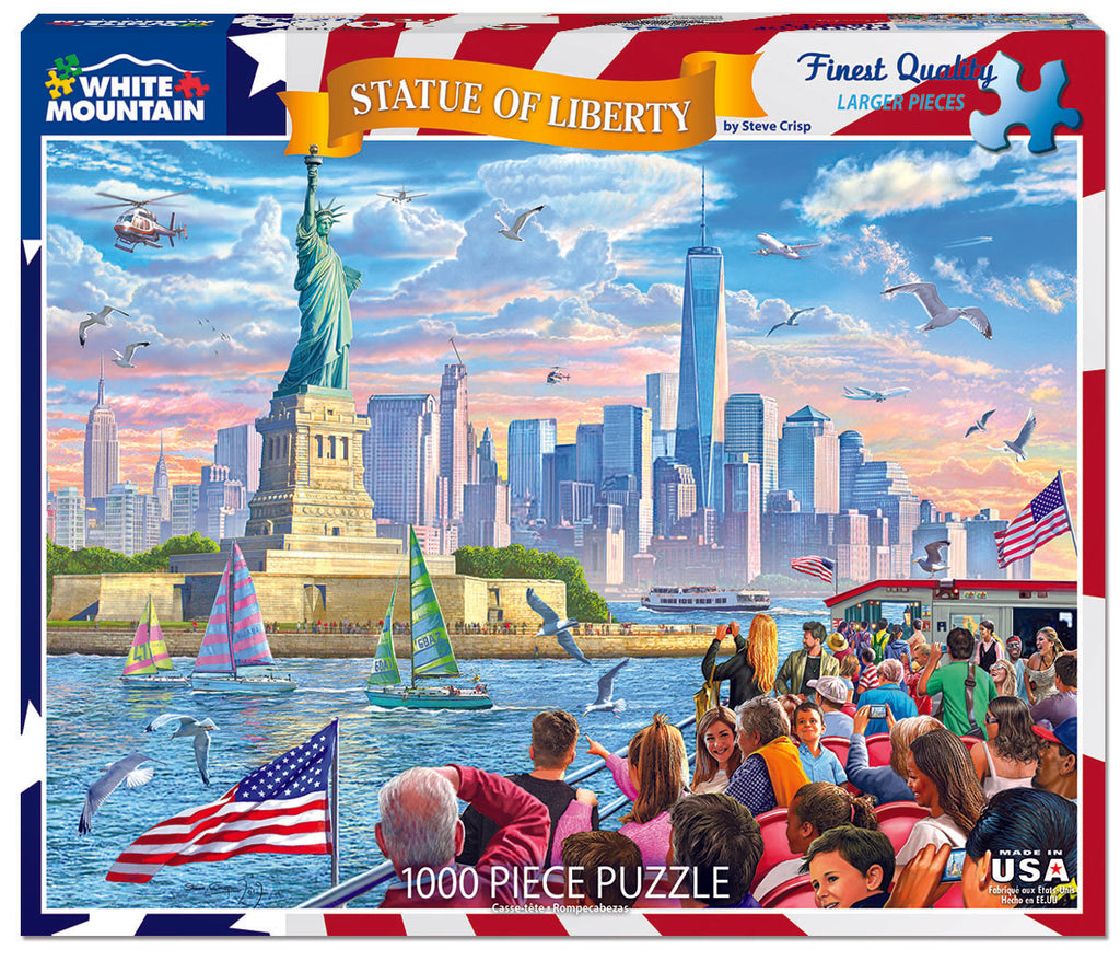 Statue of Liberty (1483pz) - 1000 Piece Jigsaw Puzzle