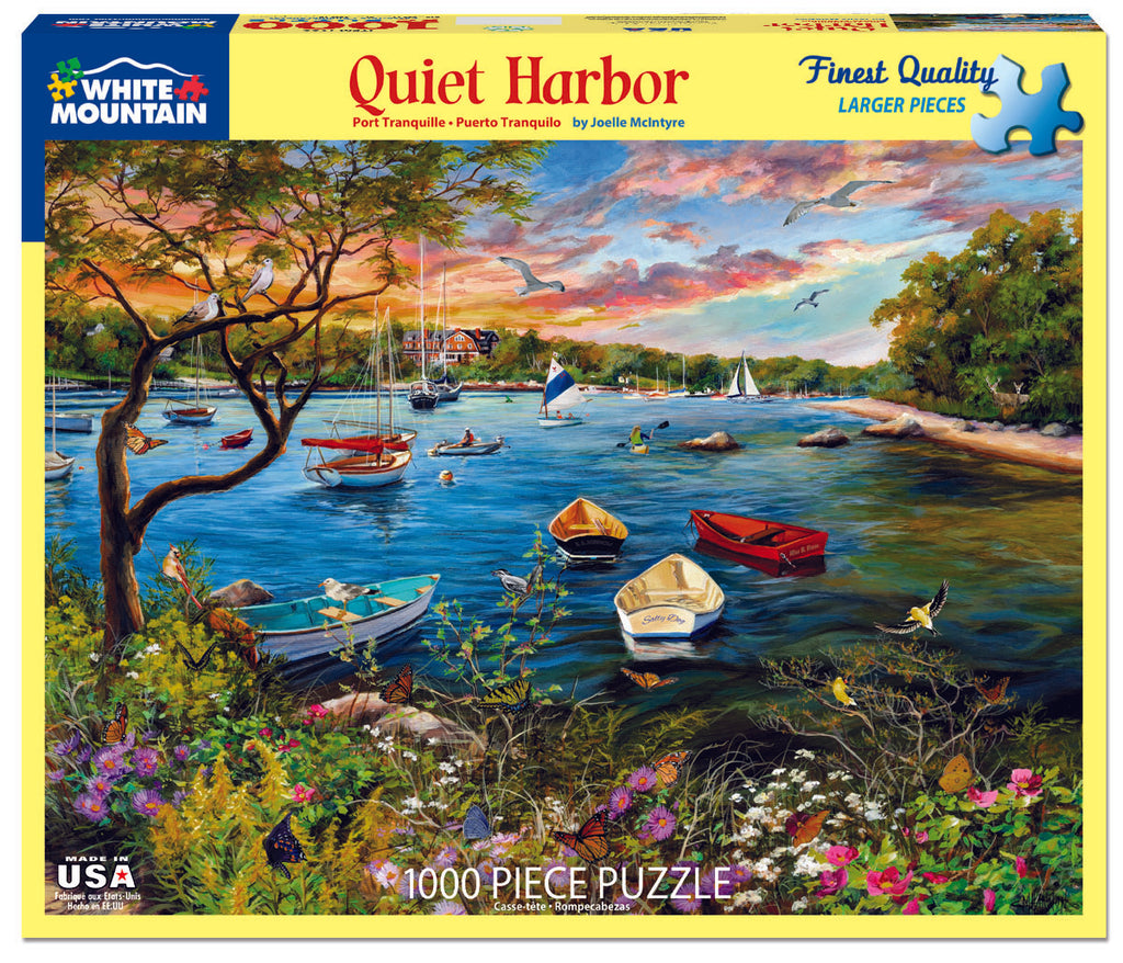 Quiet Harbor (1722pz) - 1000 Piece Jigsaw Puzzle
