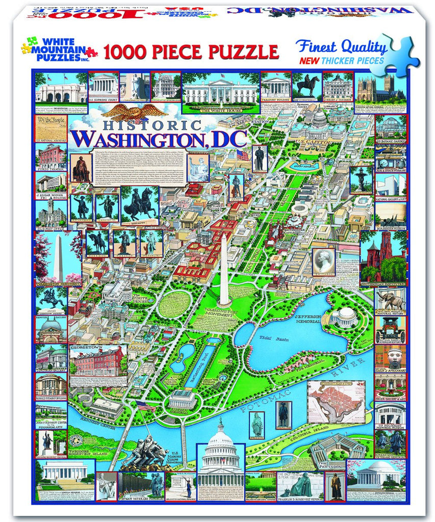 Washington, DC (220pz) - 1000 Piece Jigsaw Puzzle