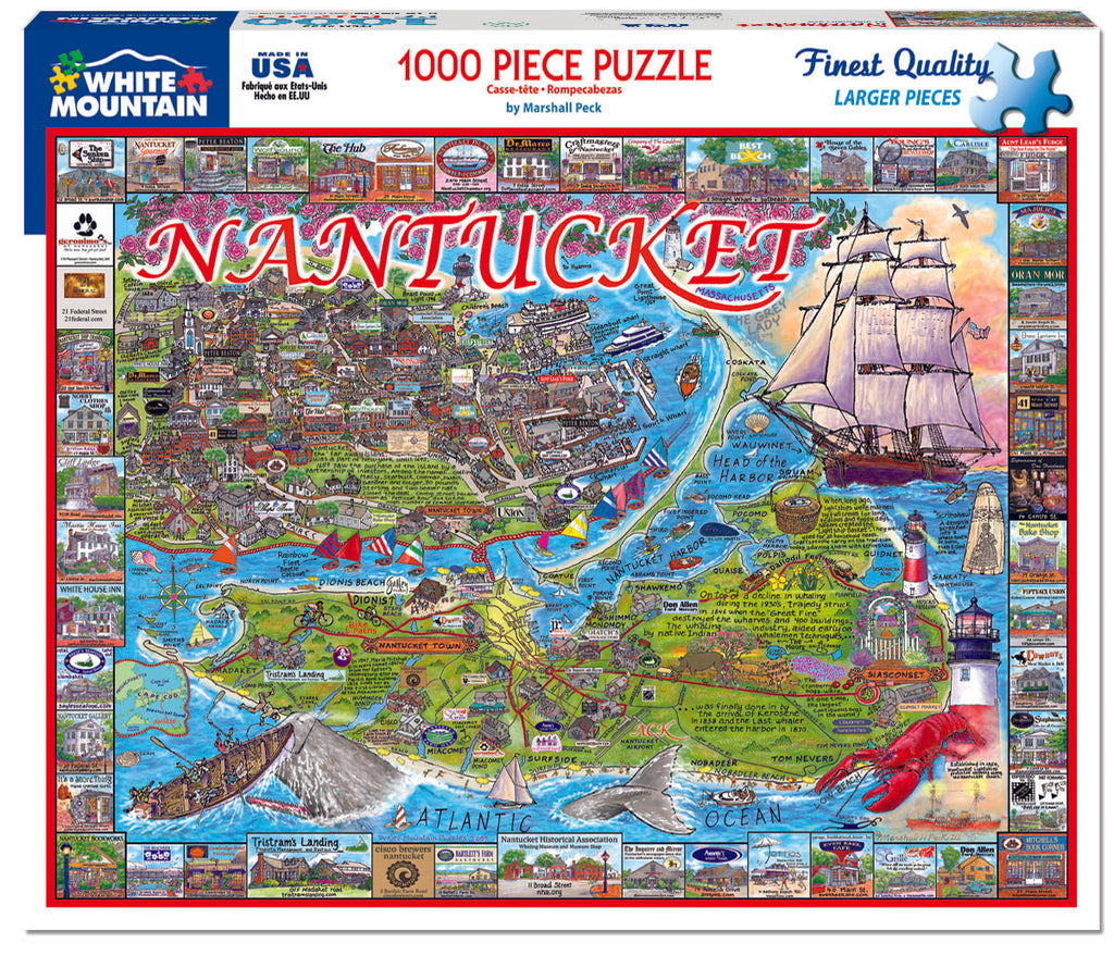 Nantucket, MA (533pz)- 1000 Piece Jigsaw Puzzle