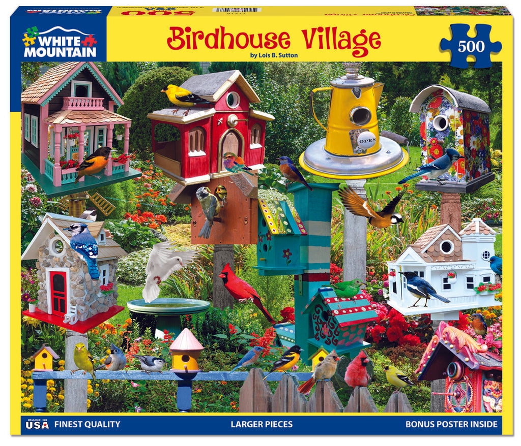 Birdhouse Village (1137pz) - 500 Pieces