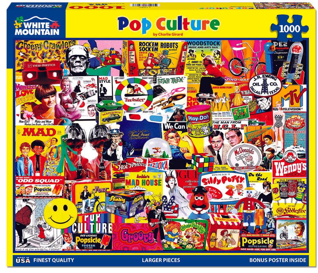 Pop Culture (1148pz) - 1000 Pieces