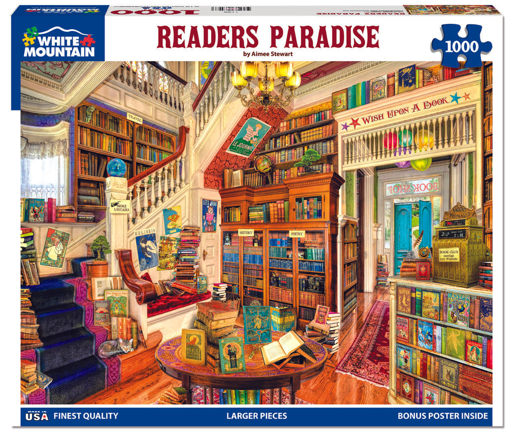 Readers Paradise (1244pz) - 1000 Pieces