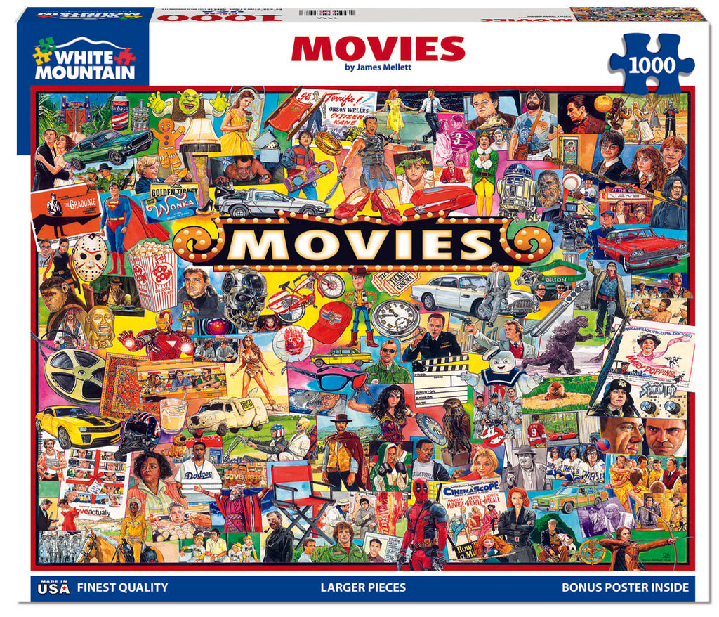 The Movies (1338pz) - 1000 Pieces