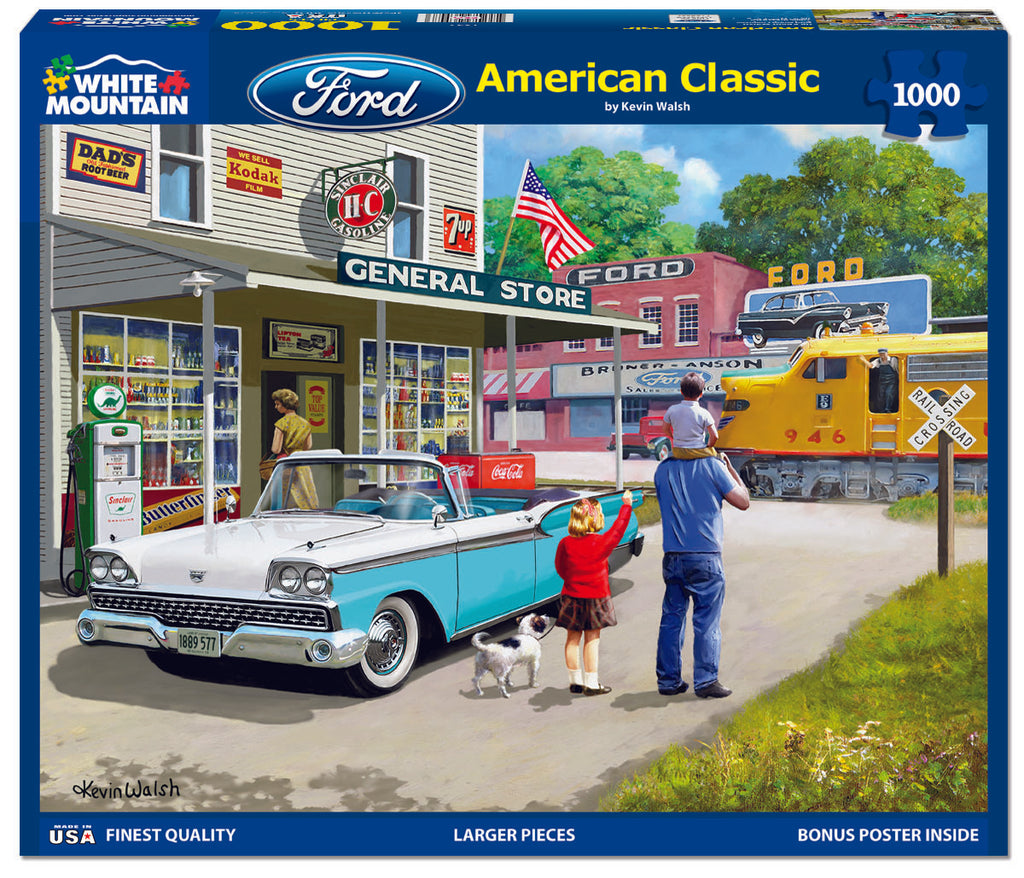 American Classics (1352pz) - 1000 Piece Jigsaw Puzzle