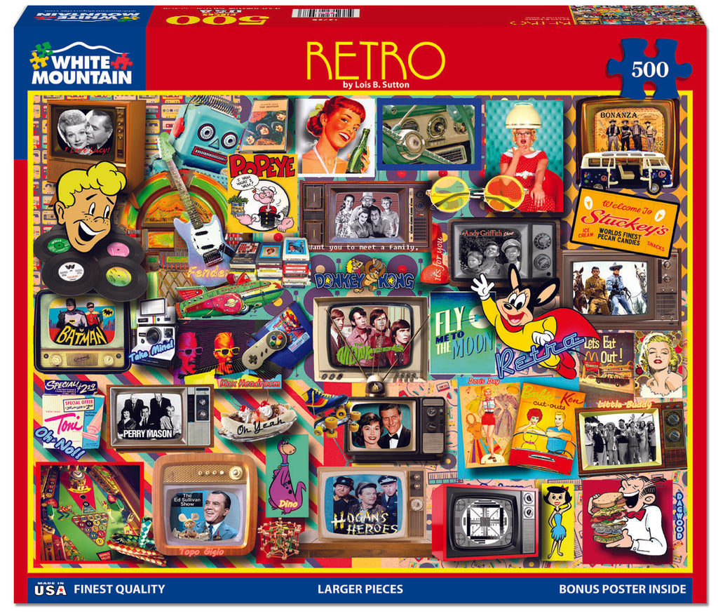 Retro (1375pz) - 500 Pieces