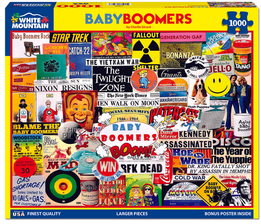 Baby Boomers (1460pz) - 1000 Pieces