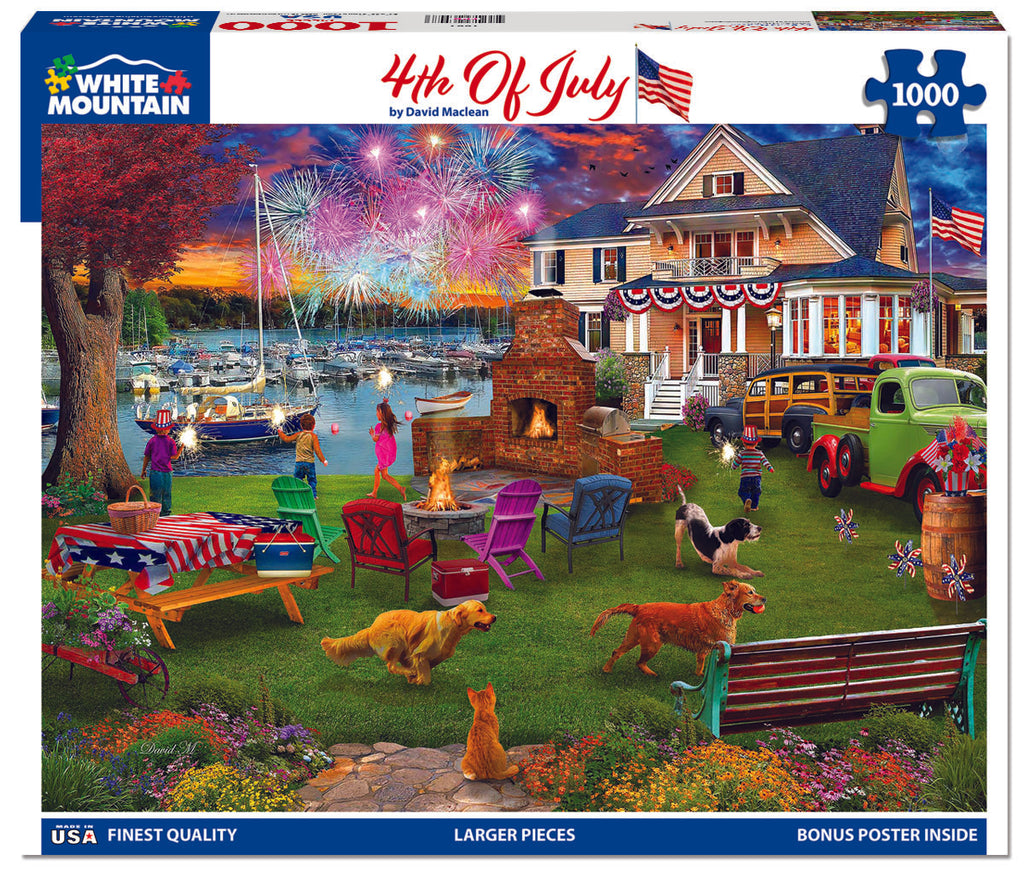 4th Of July (1881pz)  - 1000 Piece Jigsaw Puzzle
