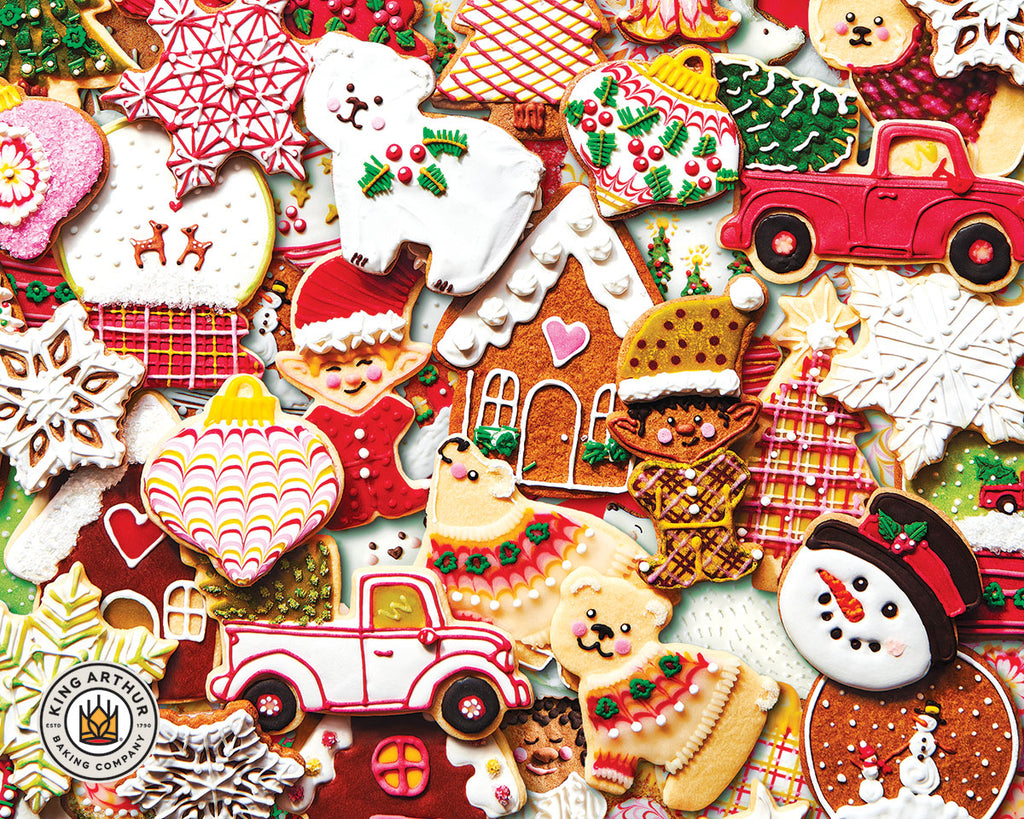 Holiday Cookies-King Arthur Flour (1922pz) - 1000 Piece Jigsaw Puzzle