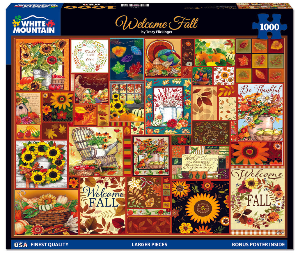 Welcome Fall (1927pz) - 1000 Piece Jigsaw Puzzle