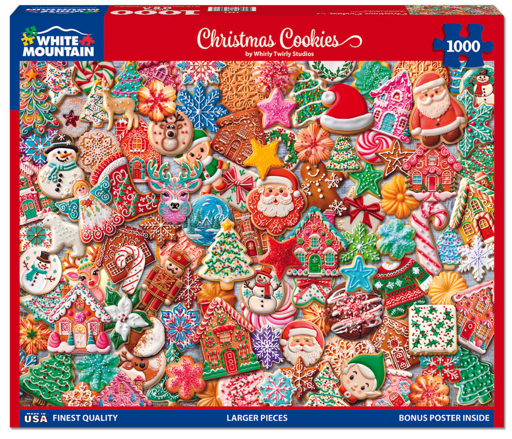 Christmas Cookies (1934pz) - 1000 Piece Jigsaw Puzzle