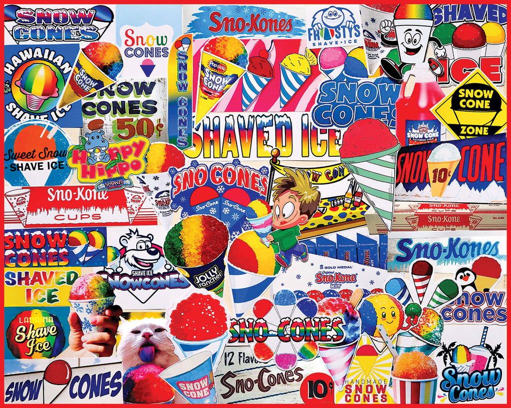 Snow Cones (1969pz) - 1000 Piece Jigsaw Puzzles