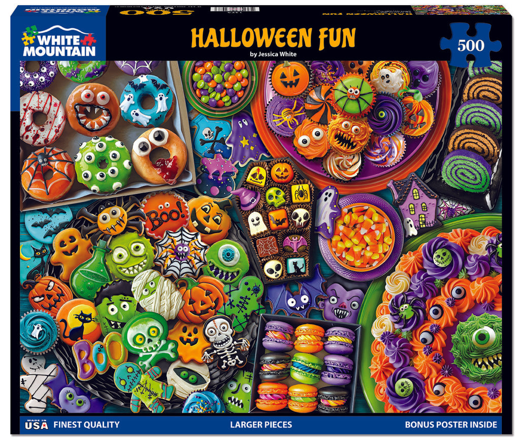 Halloween Fun (1973pz) - 500 Piece Jigsaw Puzzle