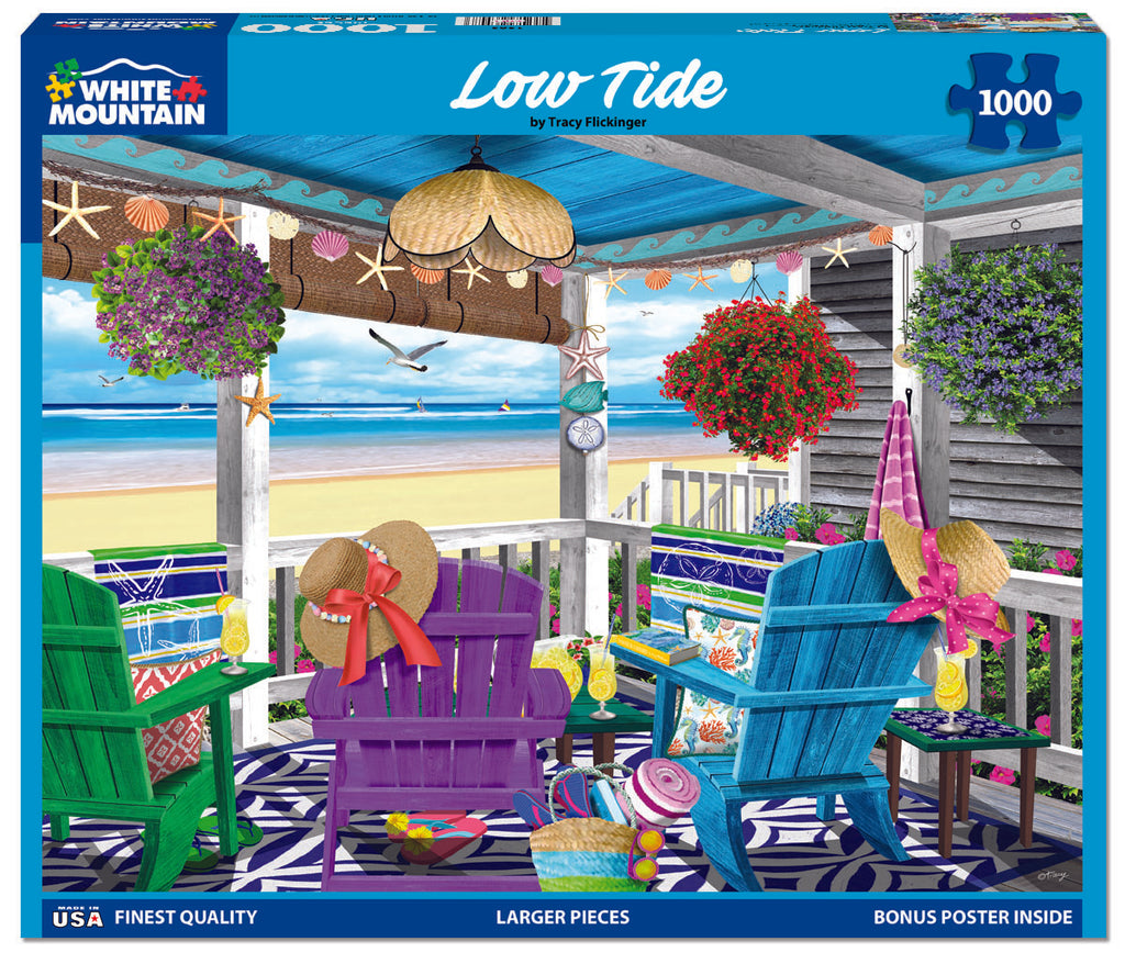 Low Tide (1989pz) - 1000 Piece Jigsaw Puzzle