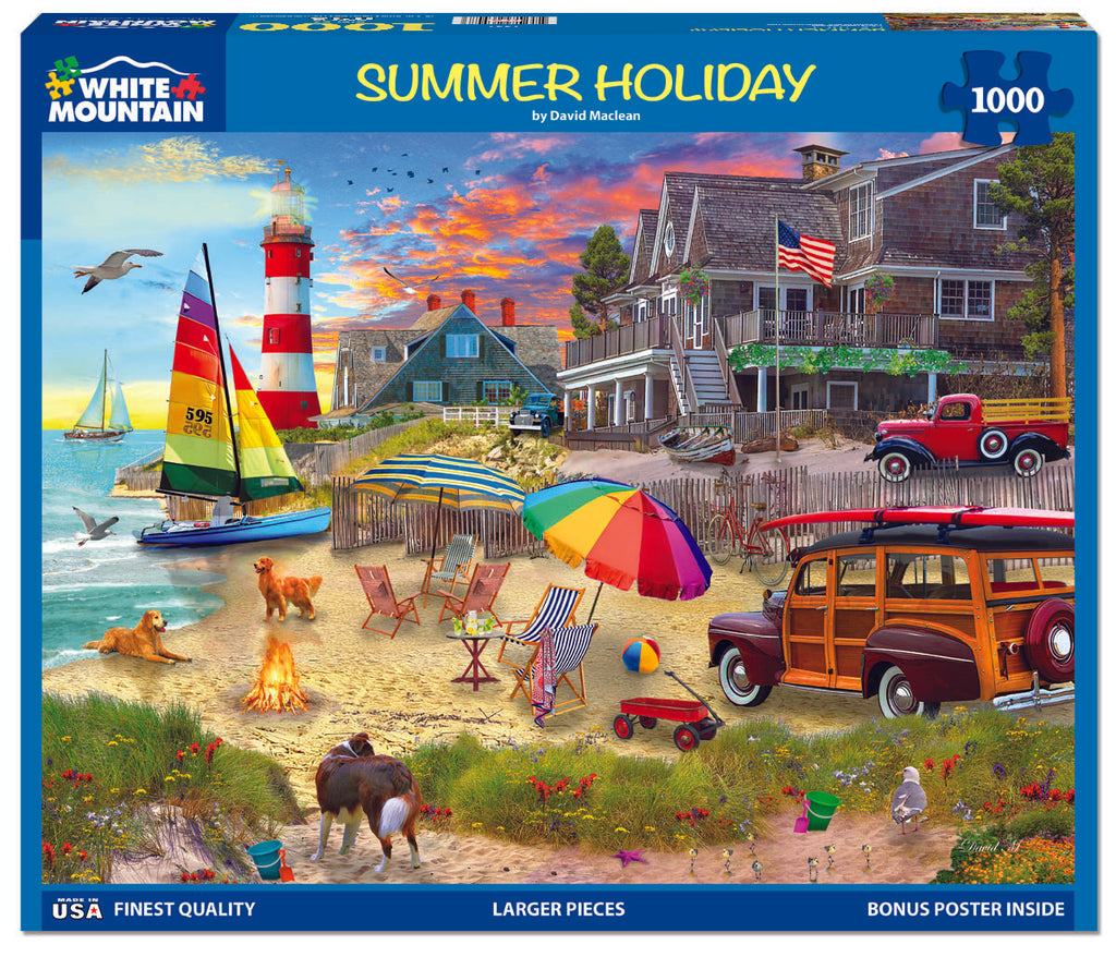 Summer Holiday (1991pz) - 1000 Piece Jigsaw Puzzle