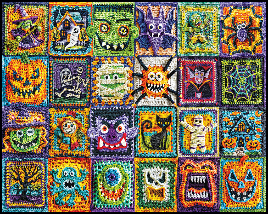 Halloween Crochet (1995pz) - 1000 Piece Jigsaw Puzzle