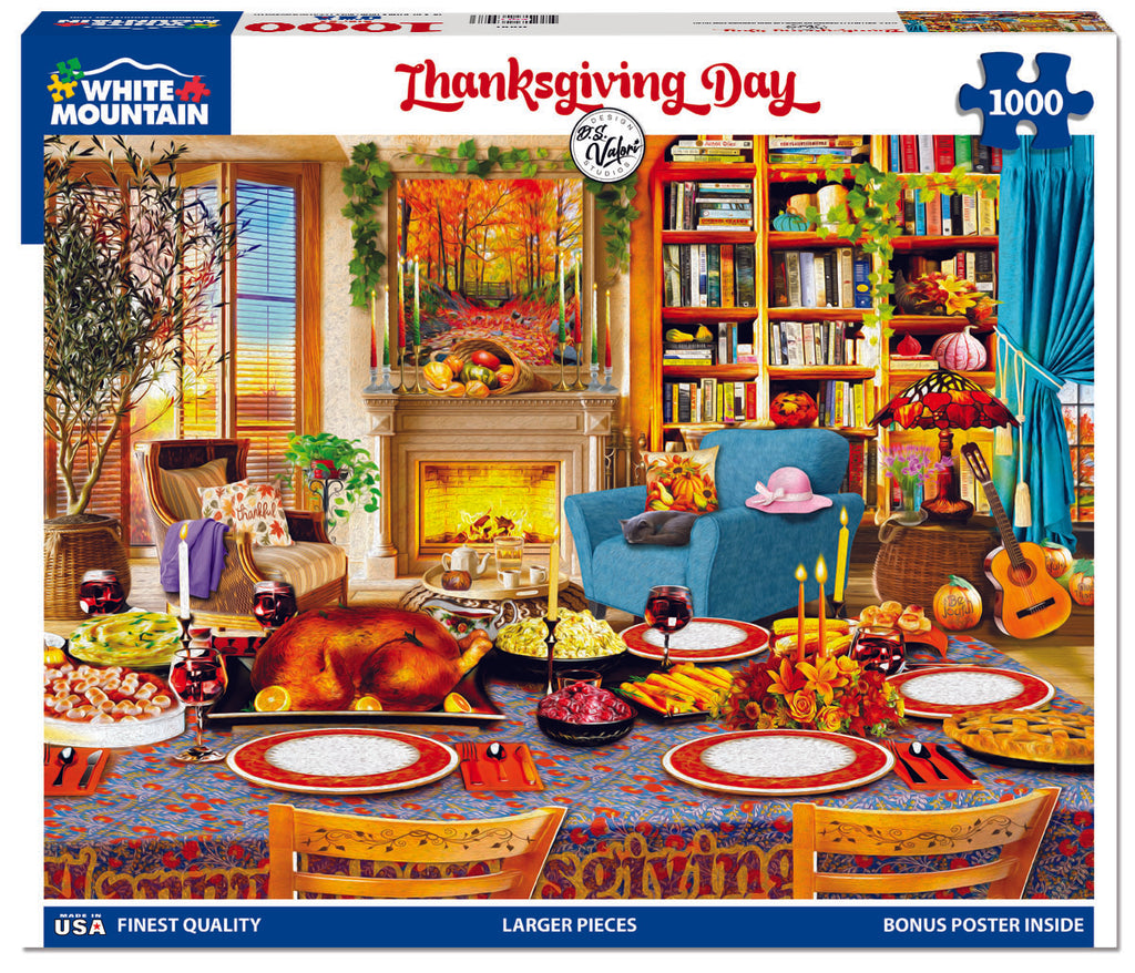 Thanksgiving Day (2000pz) - 1000 Piece Jigsaw Puzzle