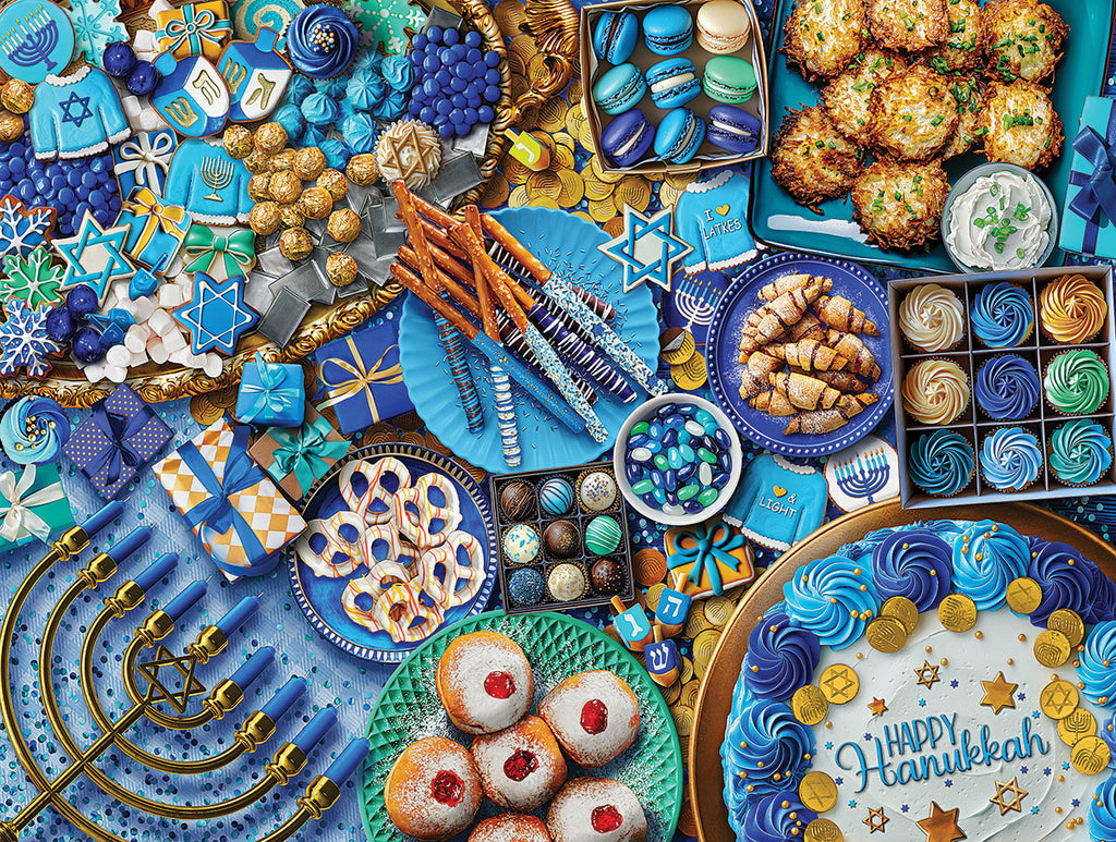 Happy Hanukkah (2016pz) - 500 Piece Jigsaw Puzzle