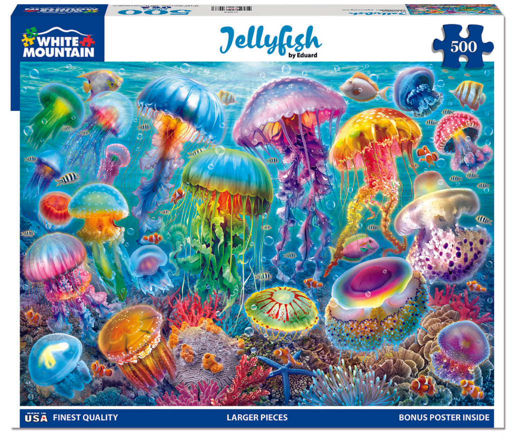 Jellyfish (2065pz) - 500 Piece Jigsaw Puzzle