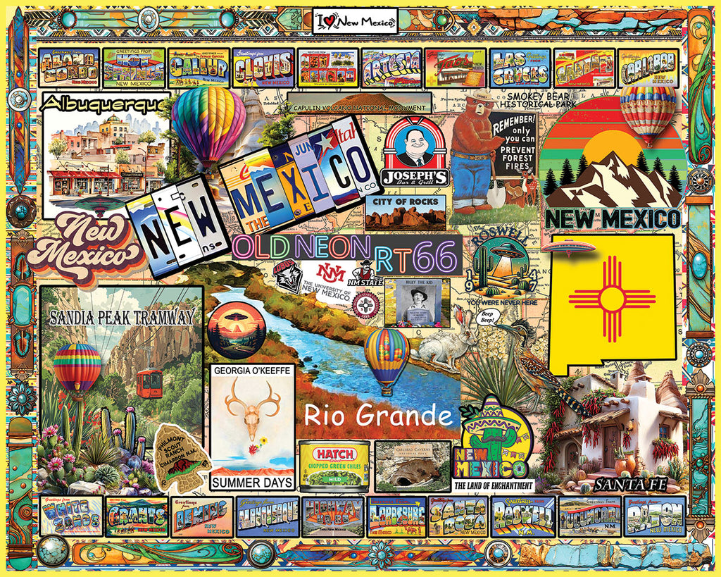 I Love New Mexico (2075pz) - 1000 Piece Jigsaw Puzzle