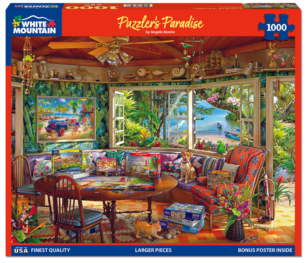 Puzzler’s Paradise (2093pz) - 1000 Piece Jigsaw Puzzle