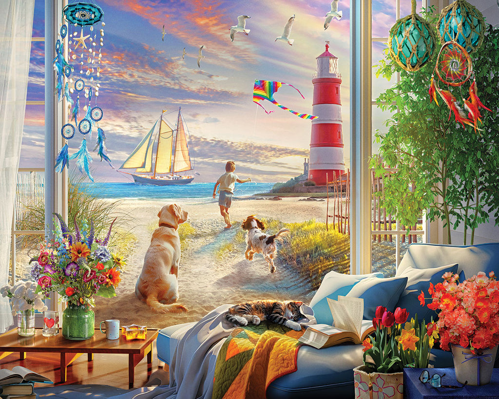 Summer Read (2097pz) - 500 Piece Jigsaw Puzzle
