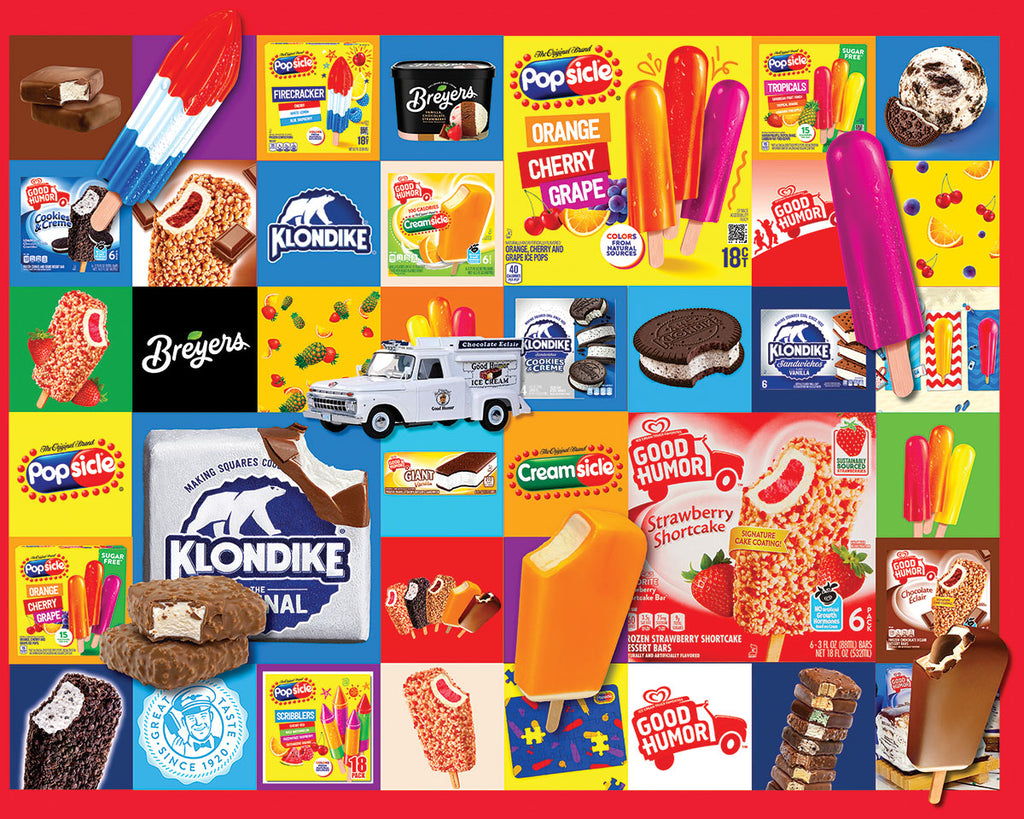 Favorite Ice Creams (2103pz) - 1000 Piece Jigsaw Puzzle