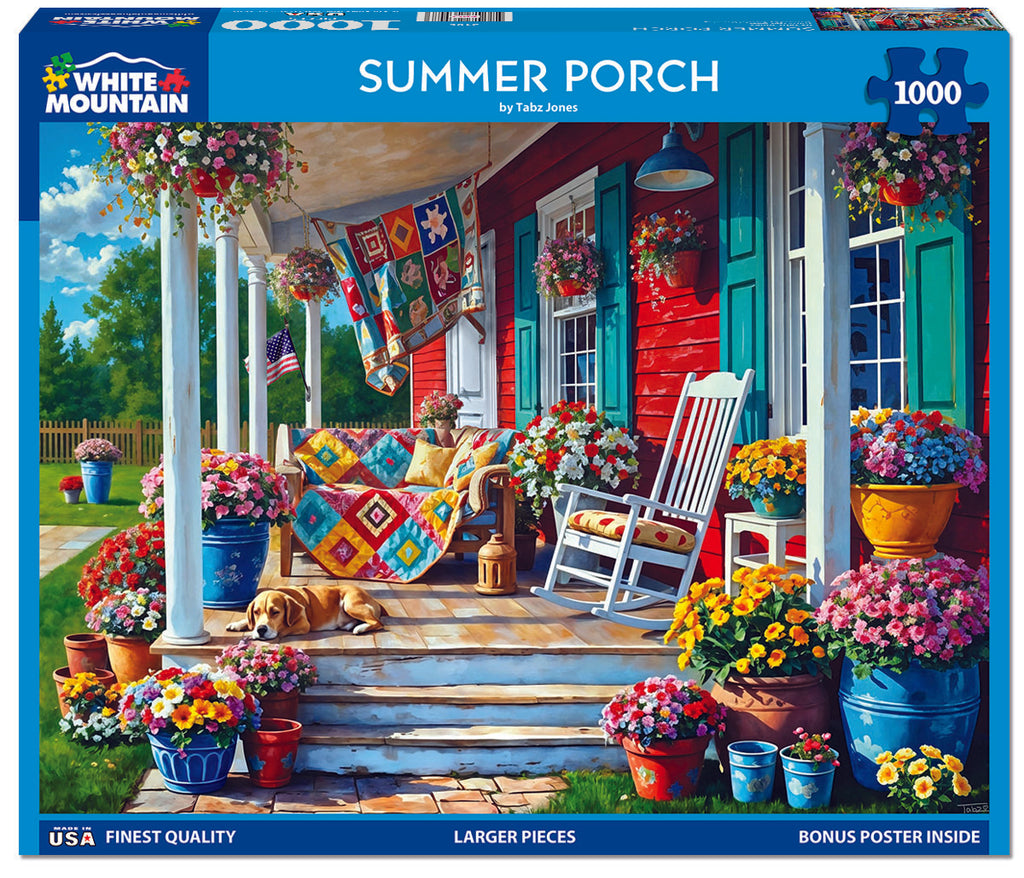 Summer Porch (2106pz) - 1000 Piece Jigsaw Puzzle
