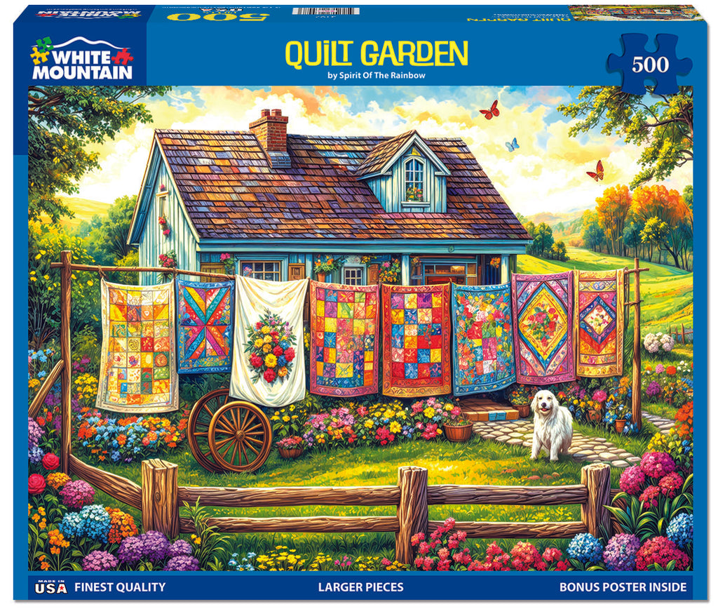 Quilt Garden (2107pz) - 500 Piece Jigsaw Puzzle