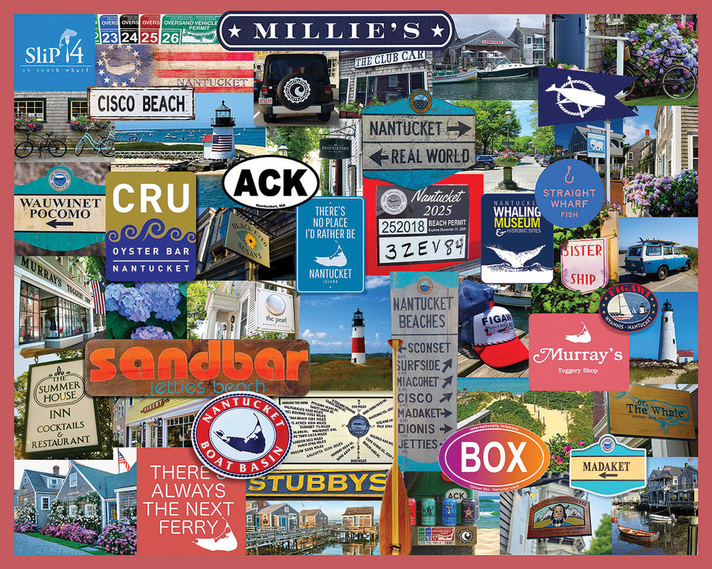 I Love Nantucket (2142pz) - 1000 Piece Jigsaw Puzzle