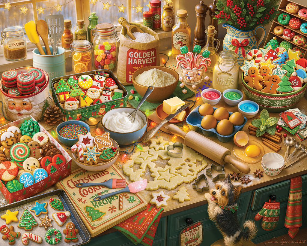 Christmas Baking (2152pz) - 1000 Piece Jigsaw Puzzle