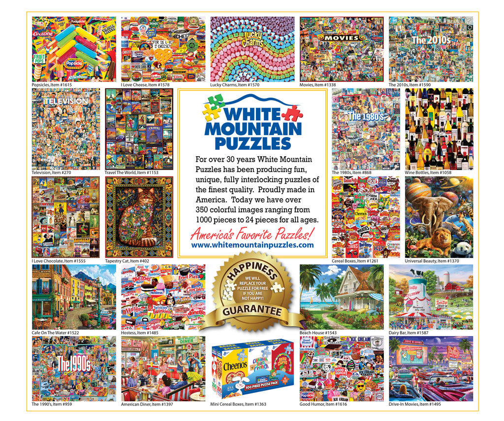 Village Christmas Tree (1287pz) - 1000 Piece Jigsaw Puzzle