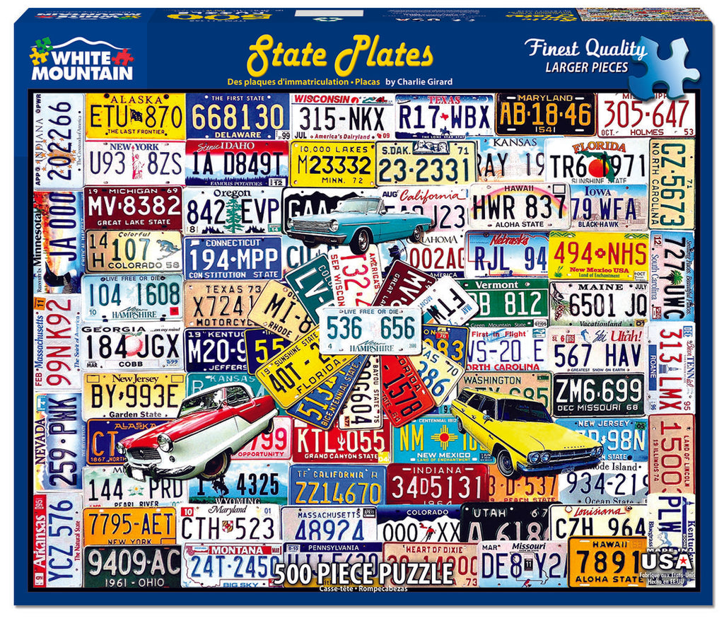 State Plates (1259pz) - 500 Pieces
