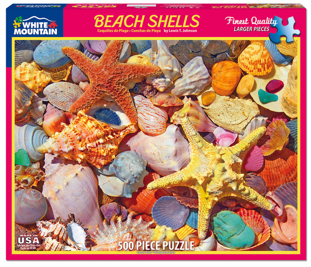 Beach Shells (1486pz) - 500 Pieces