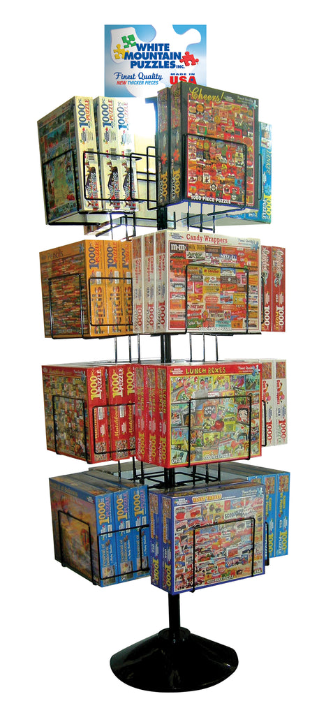 Puzzle Rac Wire puzzle rack – White Mountain Puzzles Wholesale Site